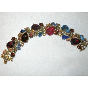 Vintage Arthur Pepper Mode-Art Art Exquisite Rhinestone Bracelet